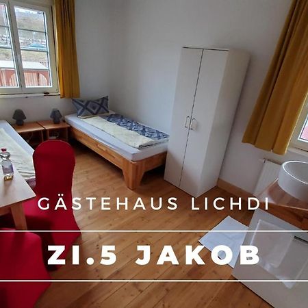 Отель Gastehaus Lichdi Schwaigern Экстерьер фото