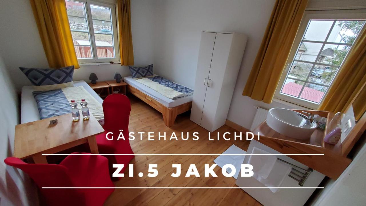 Отель Gastehaus Lichdi Schwaigern Экстерьер фото